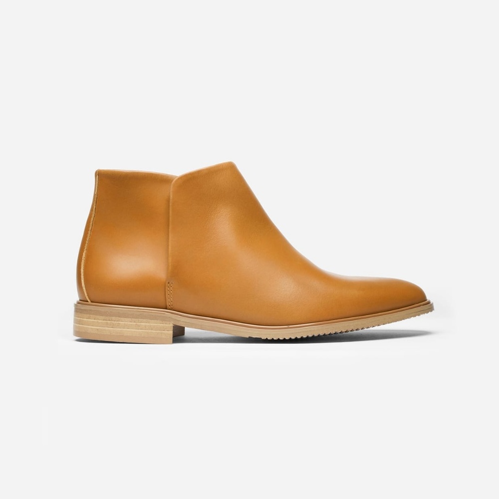 Everlane Davos Gomma Modern Ankle Boots Tan Sz 9